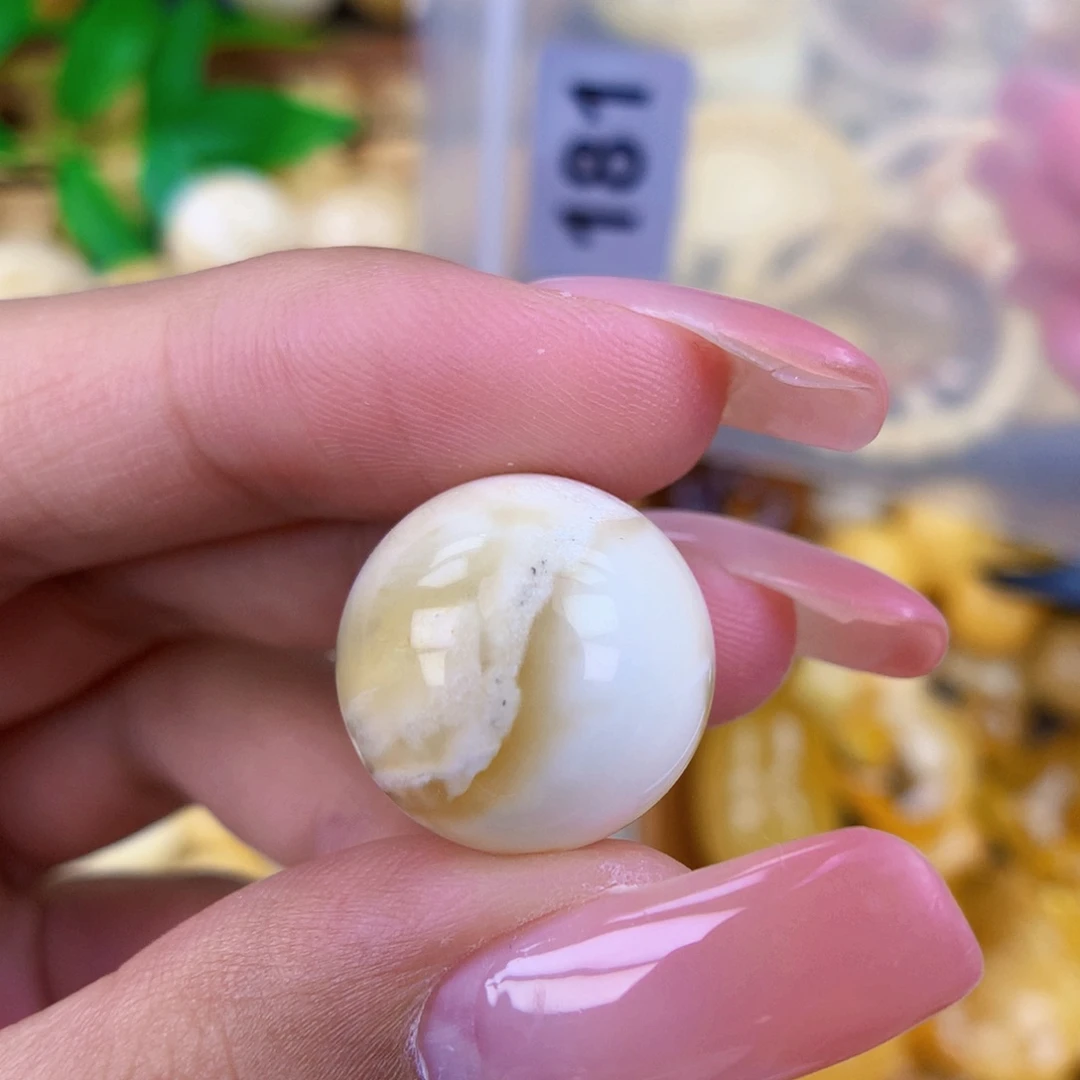 未镶嵌琥珀珠宝奇石17 粉