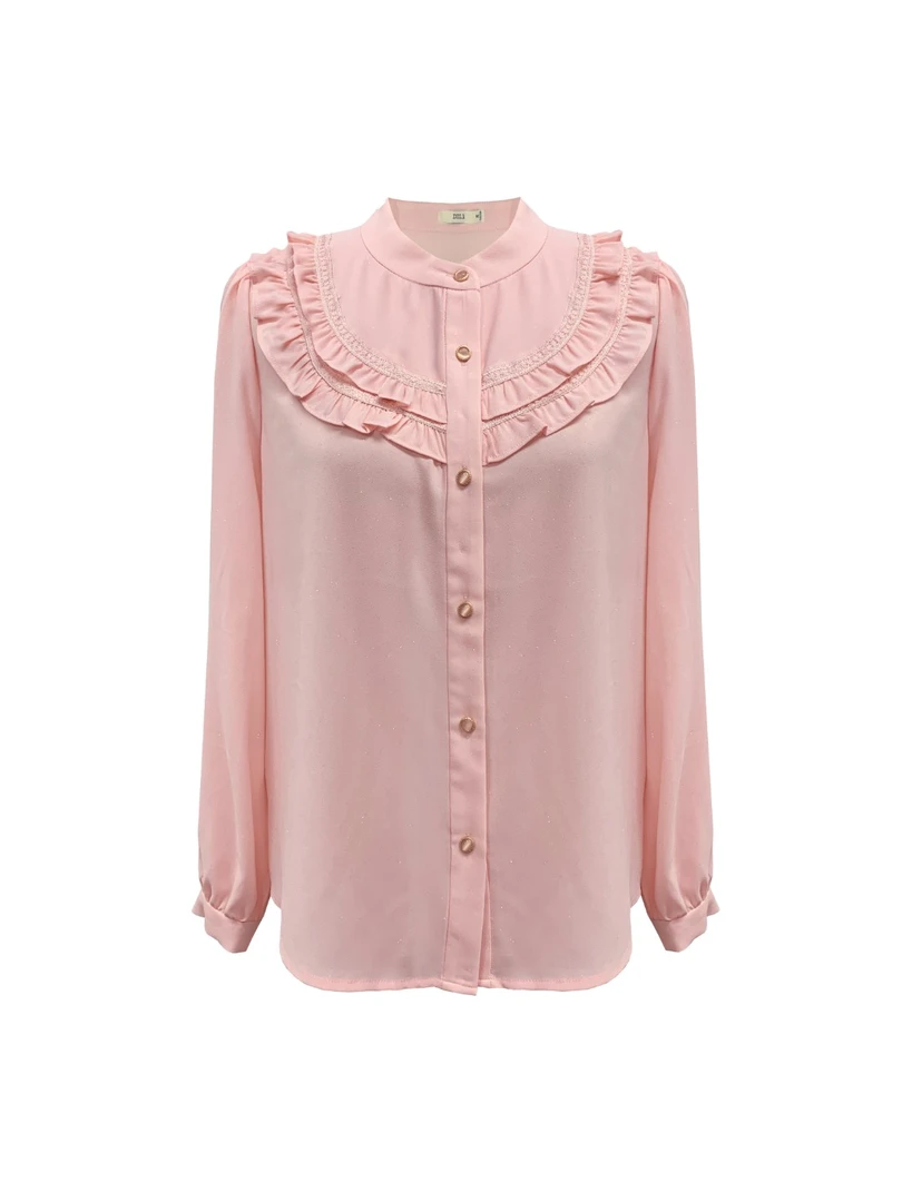 【白姐专属】DILI 春装新品2025女装 优雅衬衫  324316002