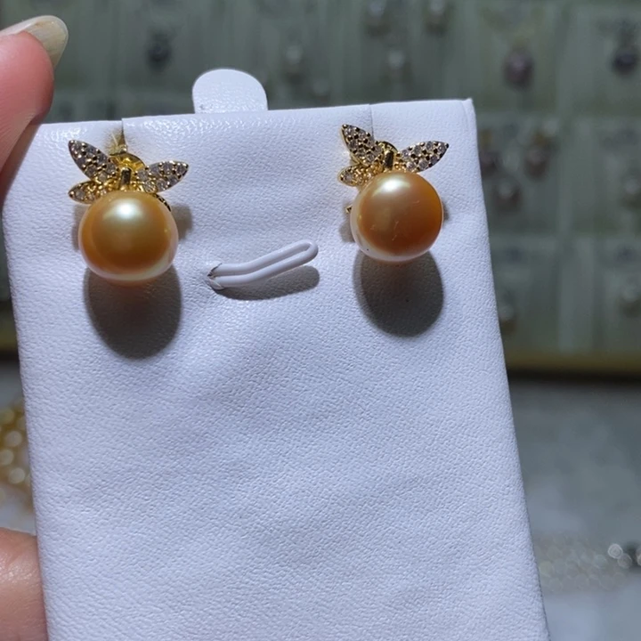 颈饰淡水珍珠银S925镶嵌