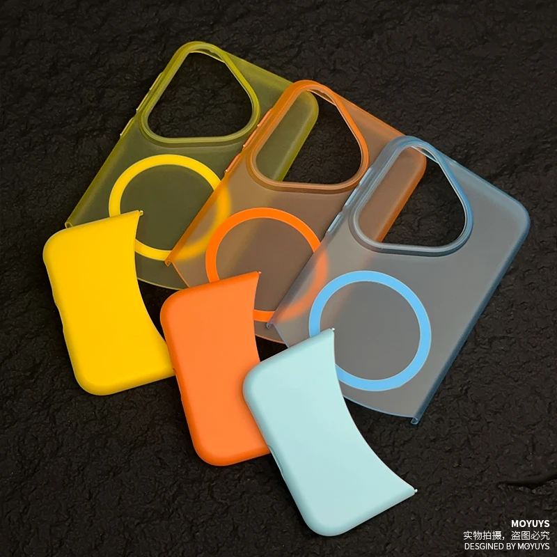 适用华为pura70透明手机壳pro+磁吸pura 70pro轻薄散热硬创意高级