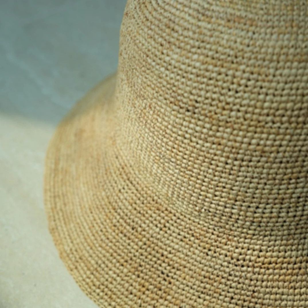 【CHOCO】拉菲草编织度假宽沿帽S213