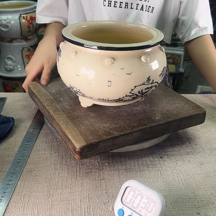 泳坤堂石湾盆陶瓷