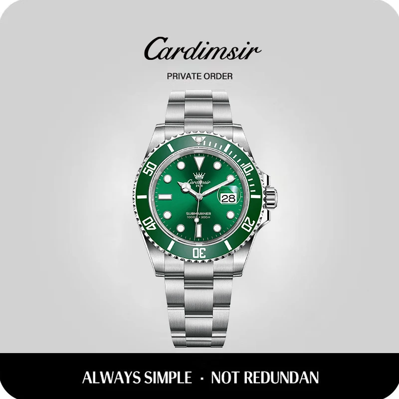 【东港海奢】Green Water Ghost-水鬼系列全新男士高端机械腕表