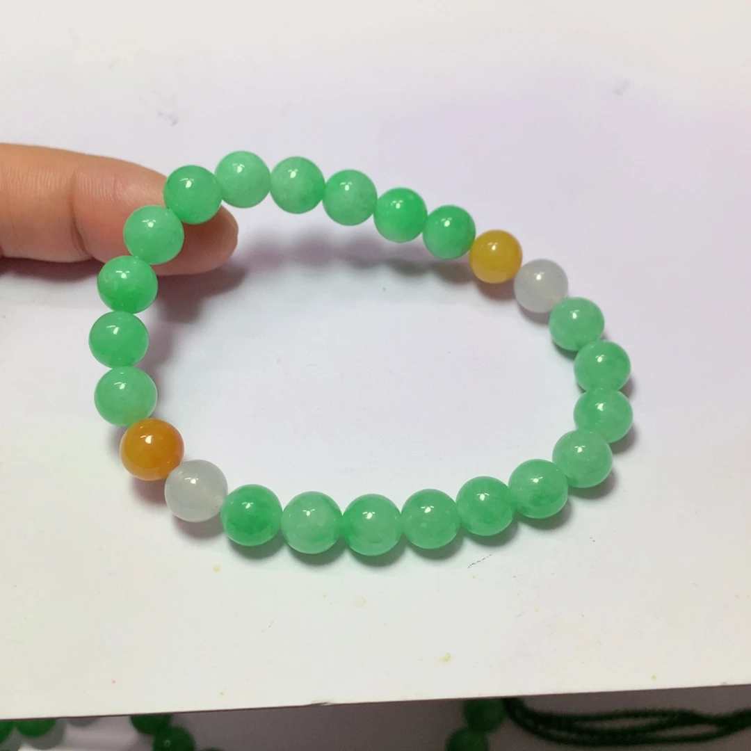 未镶嵌手链翡翠缅甸翡翠福利价