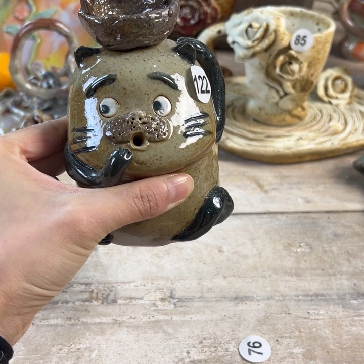 陶瓷懿树日式手捏餐具茶具