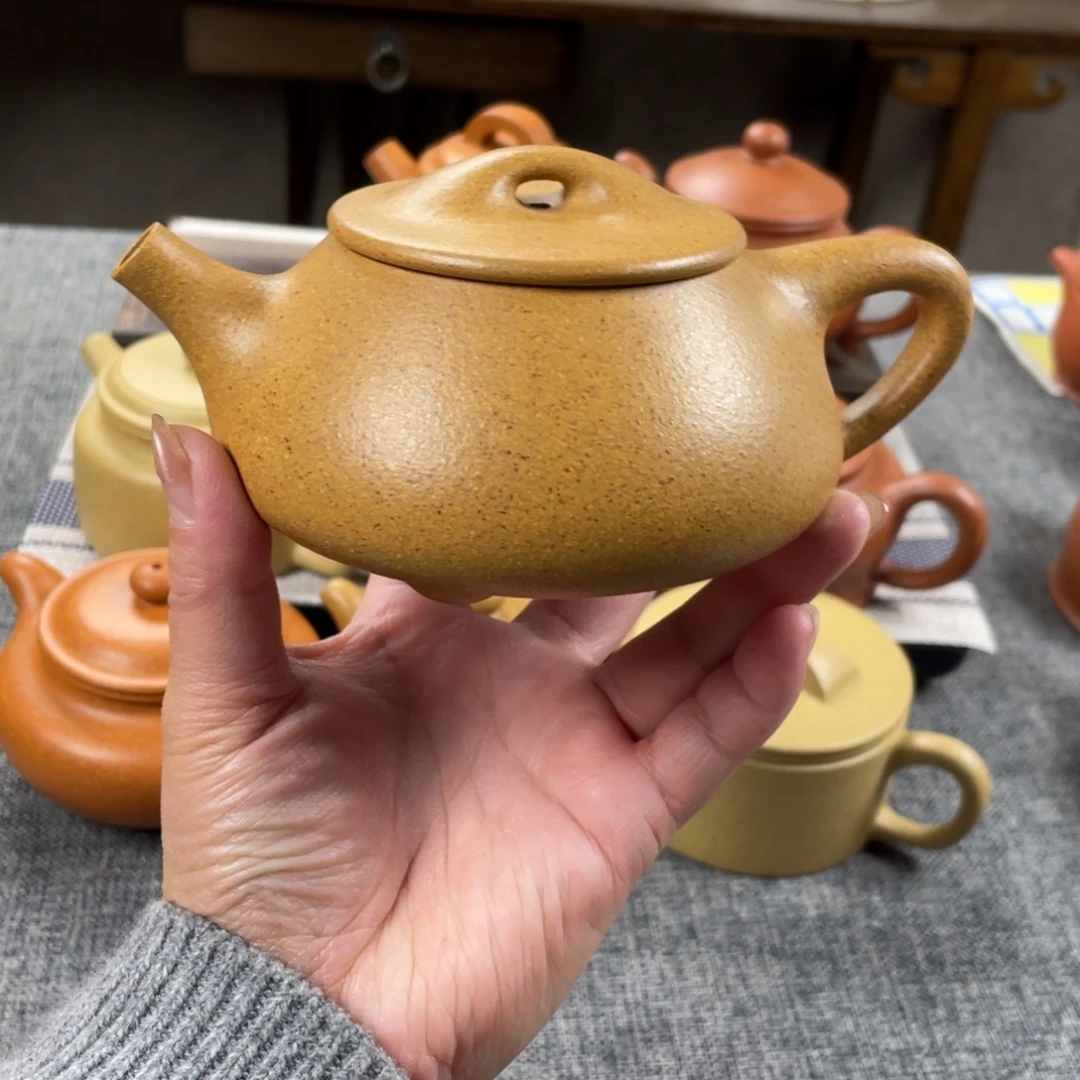 茶壶紫砂黄金段景舟石瓢全手30目249