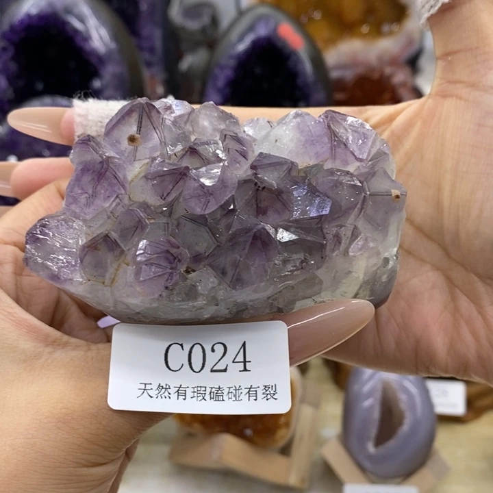 未镶嵌大型摆件（非配饰）紫晶