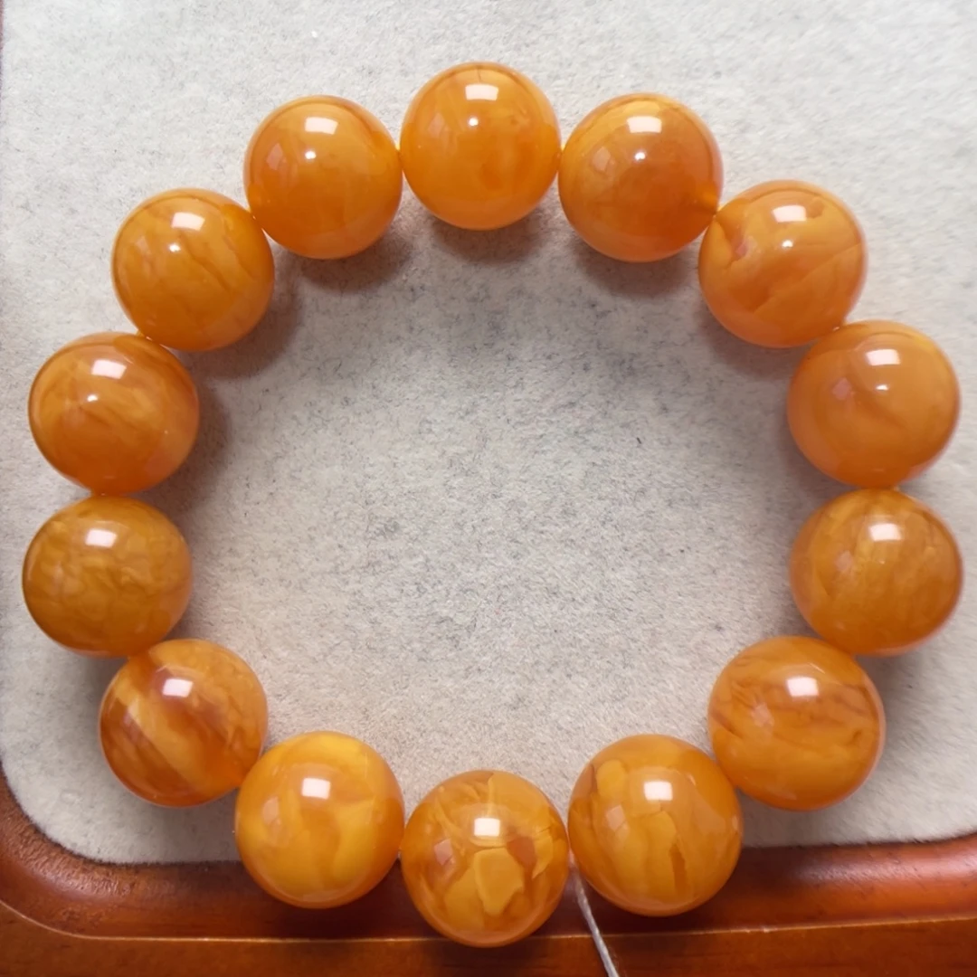 蜜蜡未镶嵌手串蜜蜡