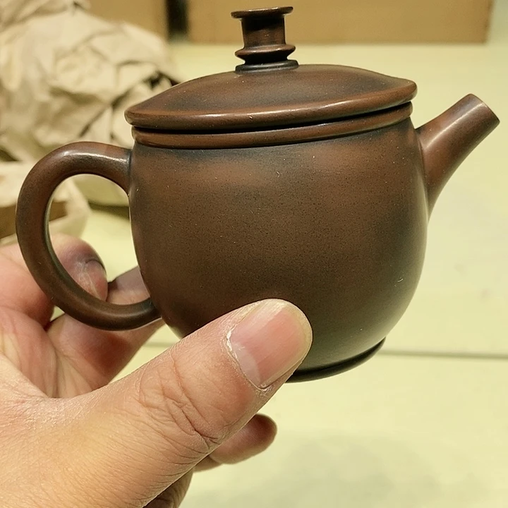 茶具瓷器杂项紫砂牛*生