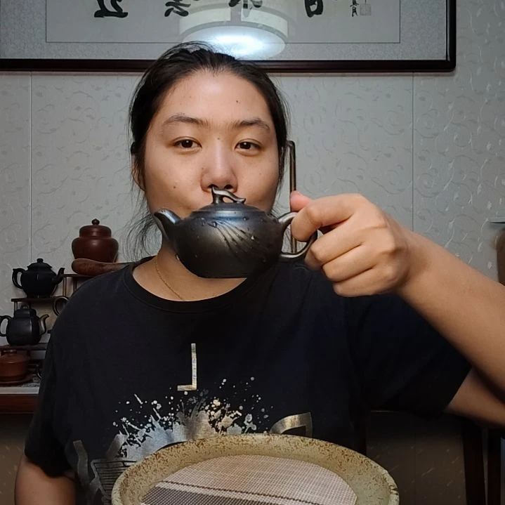 茶壶朱泥石黄凤凰于飞160毫升