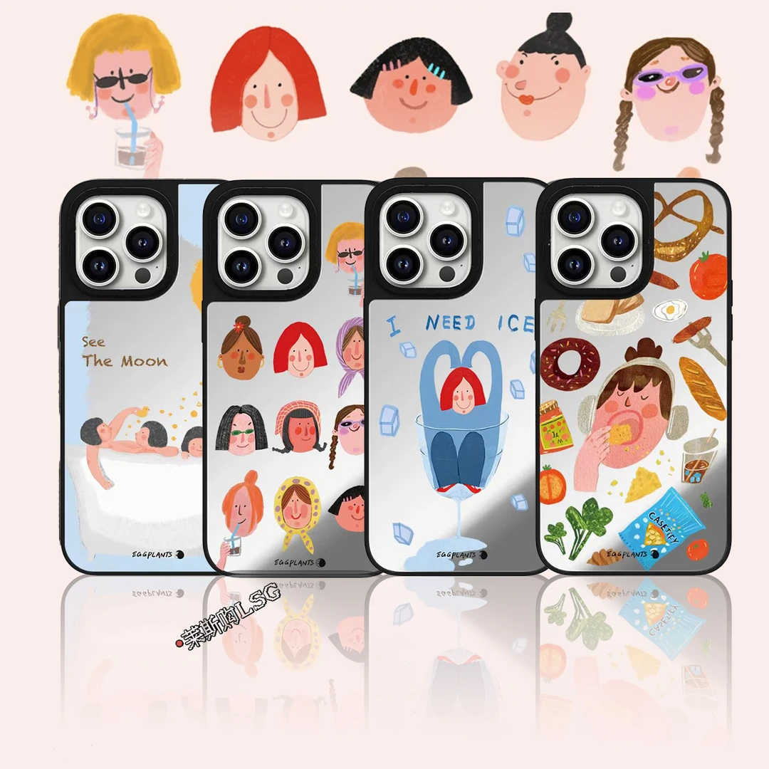 【小众插画】适用于苹果16promax手机壳15/14