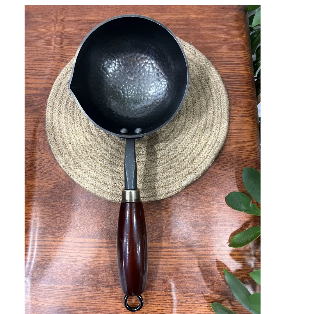 章丘手工锻打铁锅泼油锅