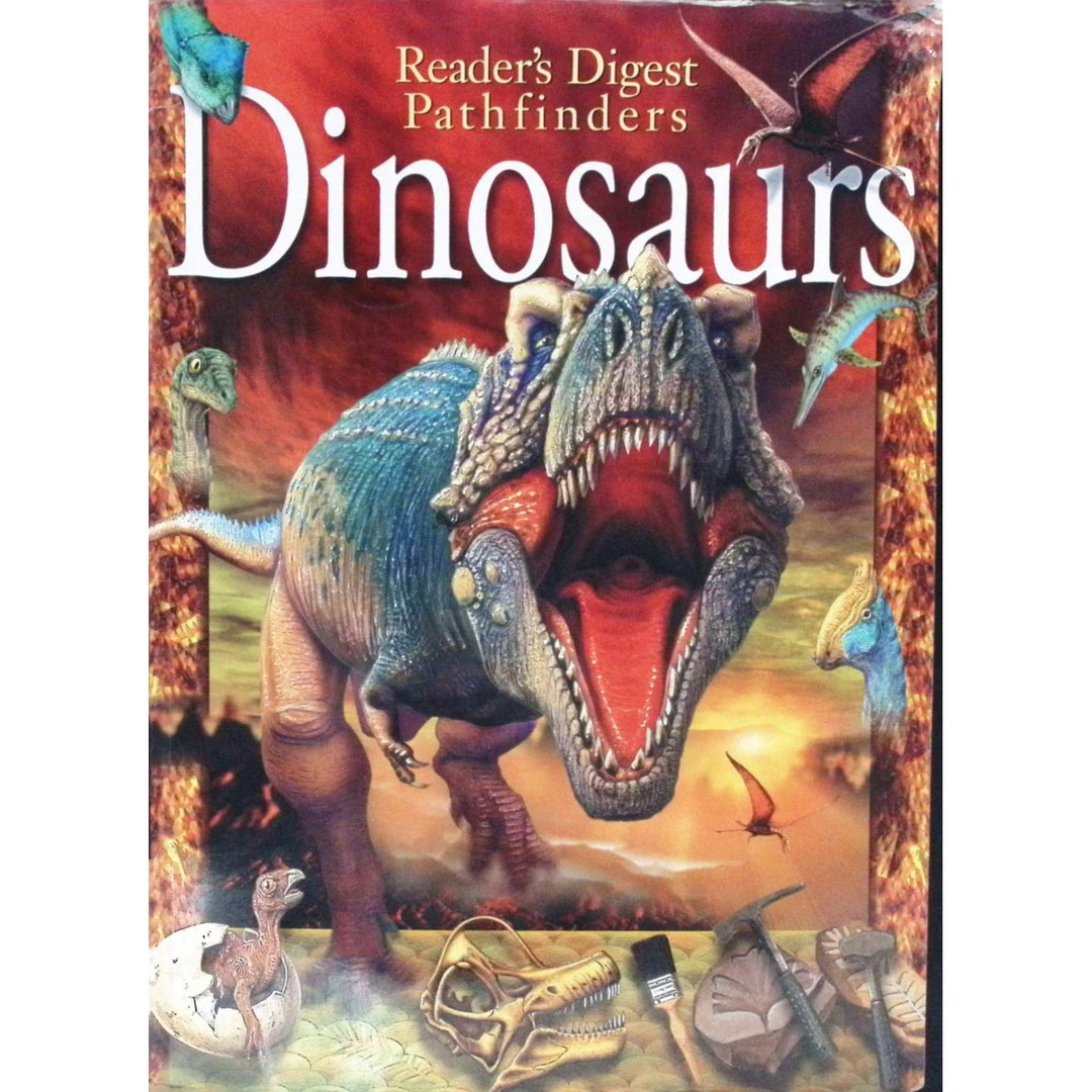 英语原版书读者文摘探路者系列Dinosaurs恐龙绘本青少年科普
