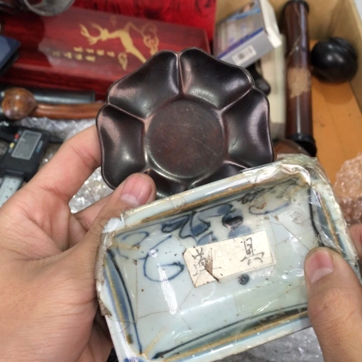 陶瓷孤品单件车里拍