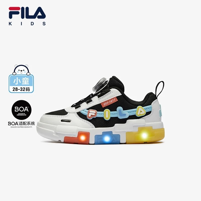 【斐乐儿童】2025年春季新款小童综训鞋舒适百搭闪灯鞋K14B511605