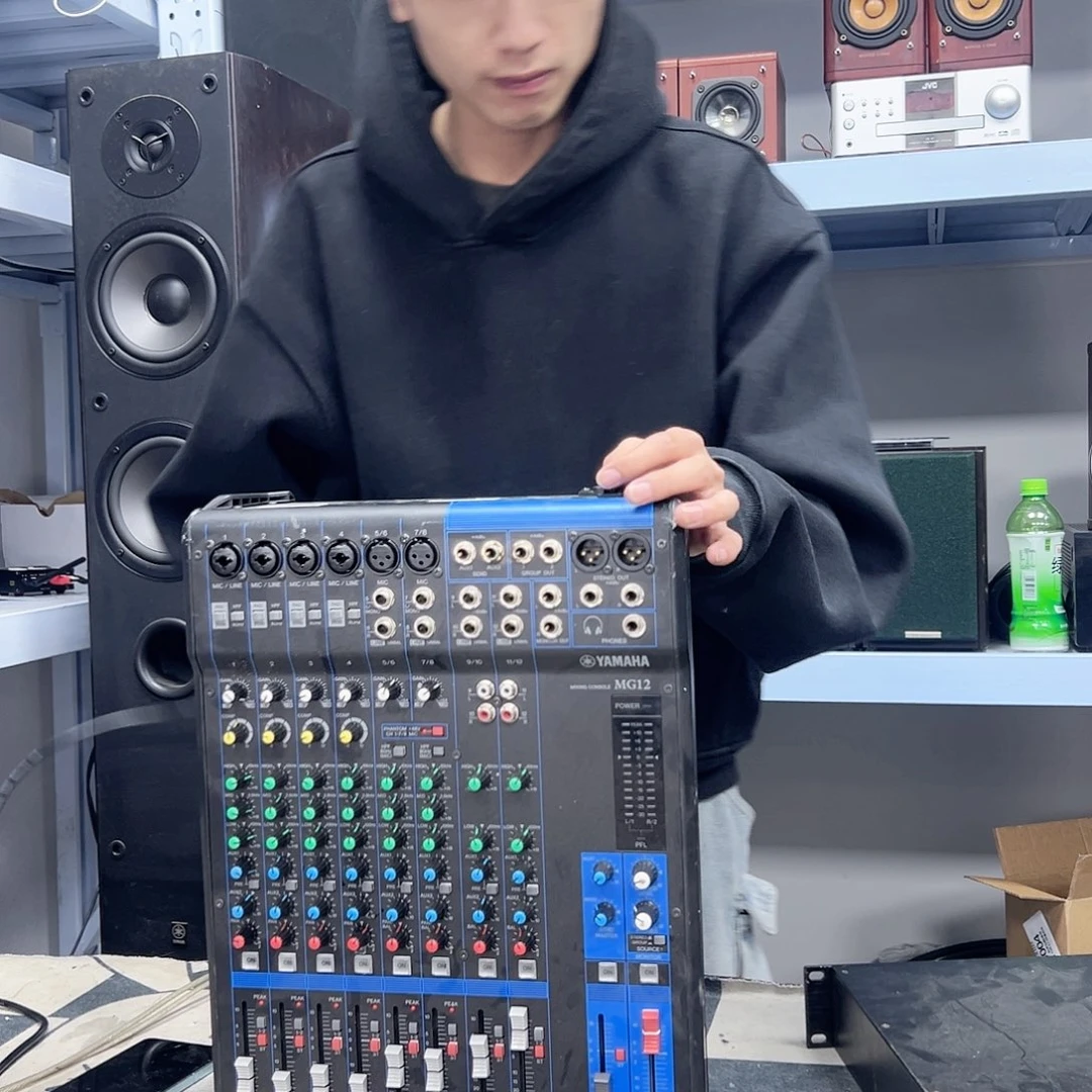 8新雅马哈八路调音台二手不包邮