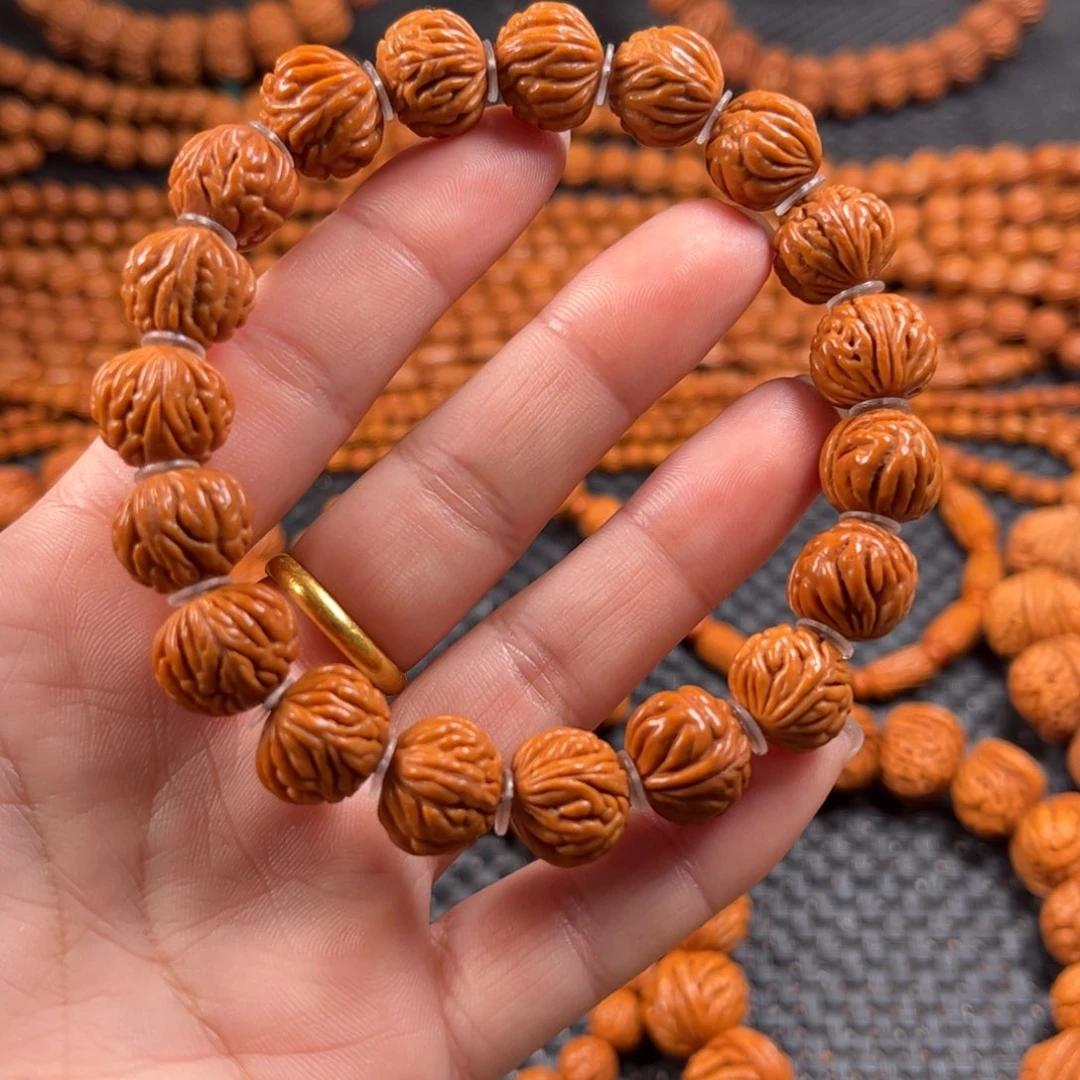 桃核手串Y14链接手串