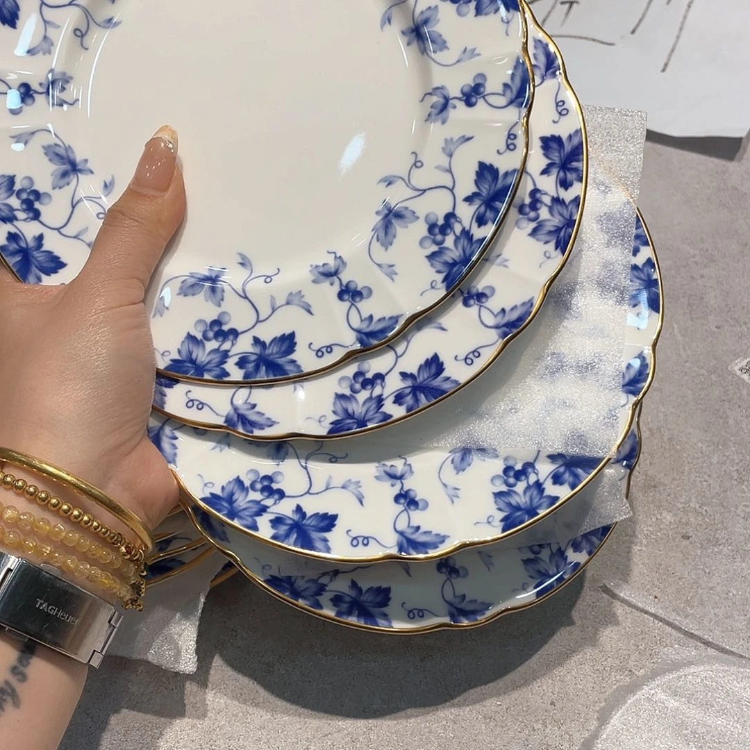 精品进口瓷器瓷片19c m