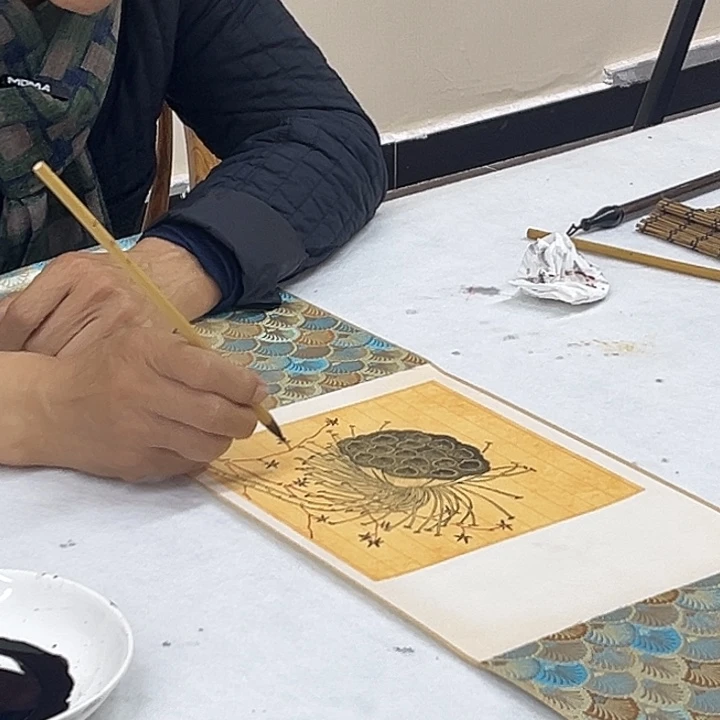 国画国画作品多次入选