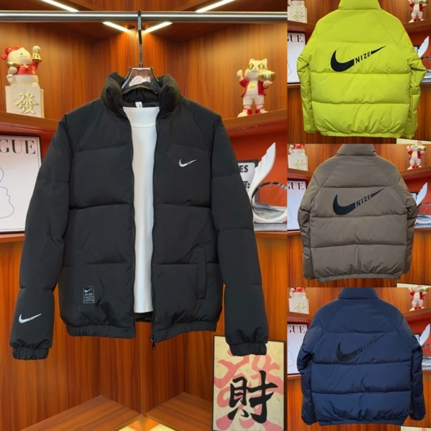 冬季新款立领加厚刺绣保暖百搭休闲棉服外套837