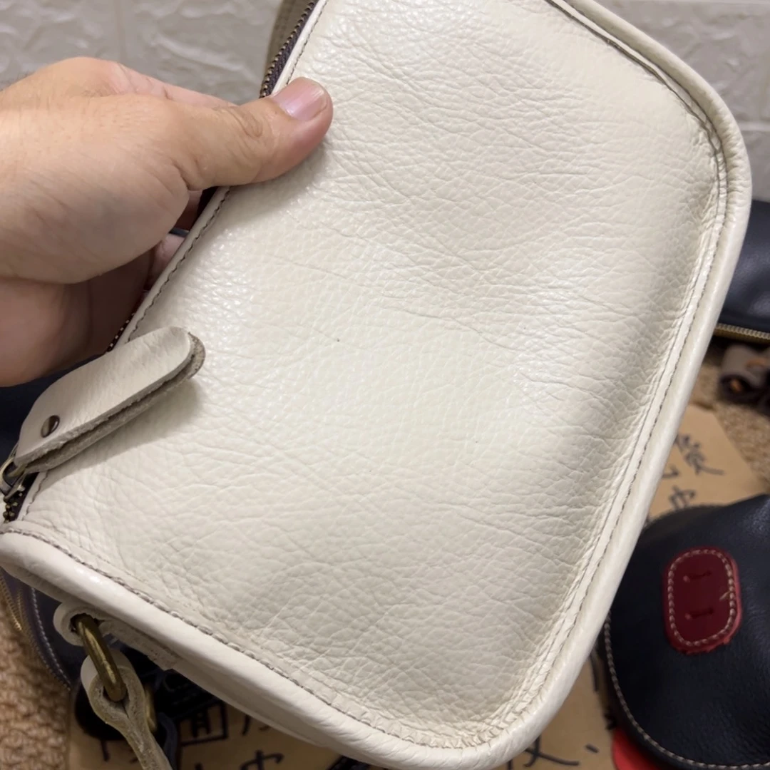 【闪购商品】头层牛皮白