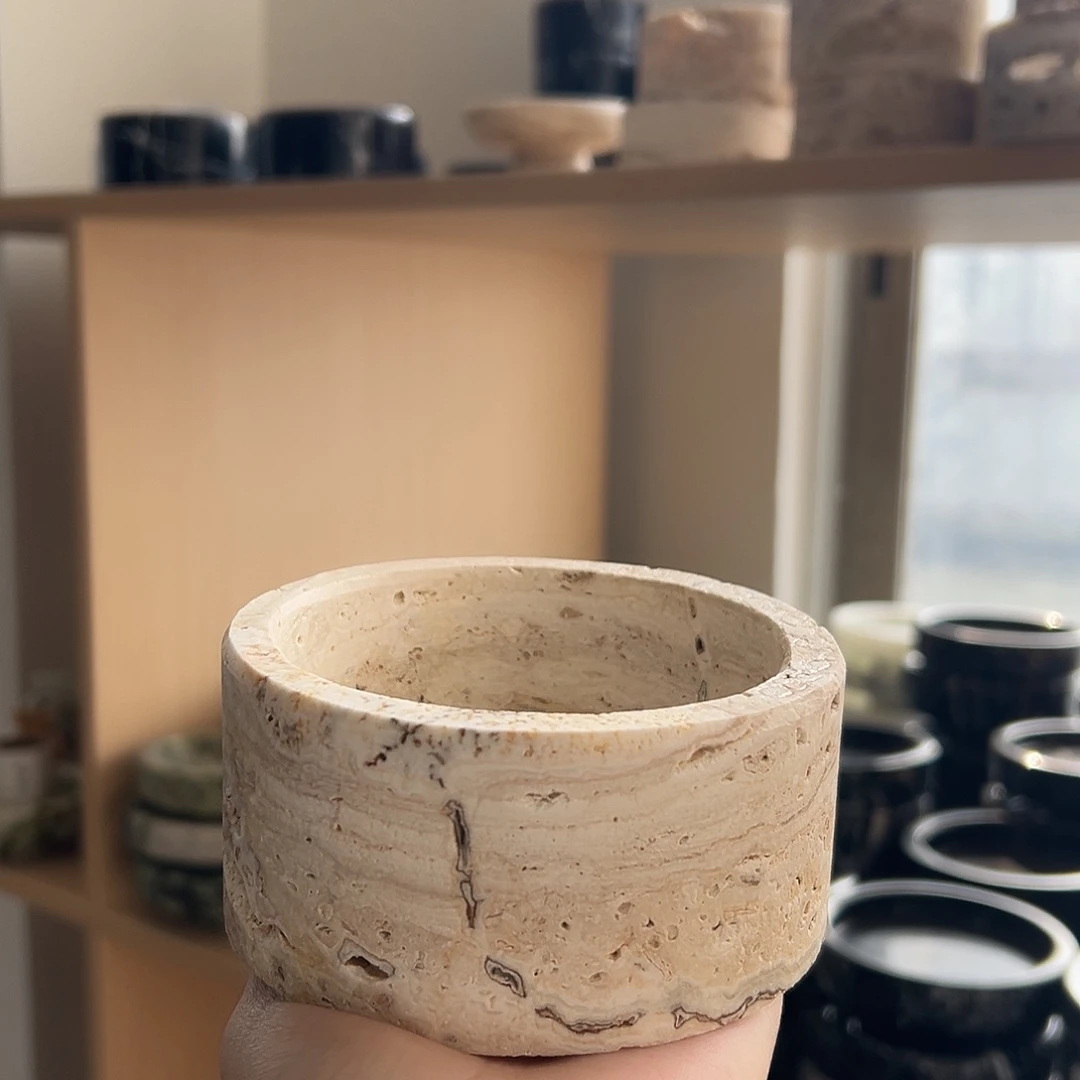 石材J798提拉米苏宠物碗