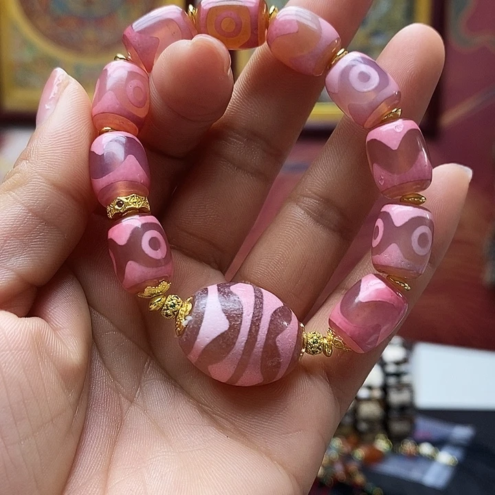 玛瑙/玉髓合金颈饰