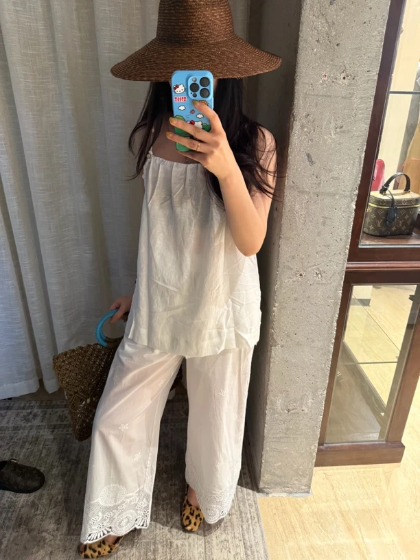 【PLJJ】泡菜定制款度假风吊带