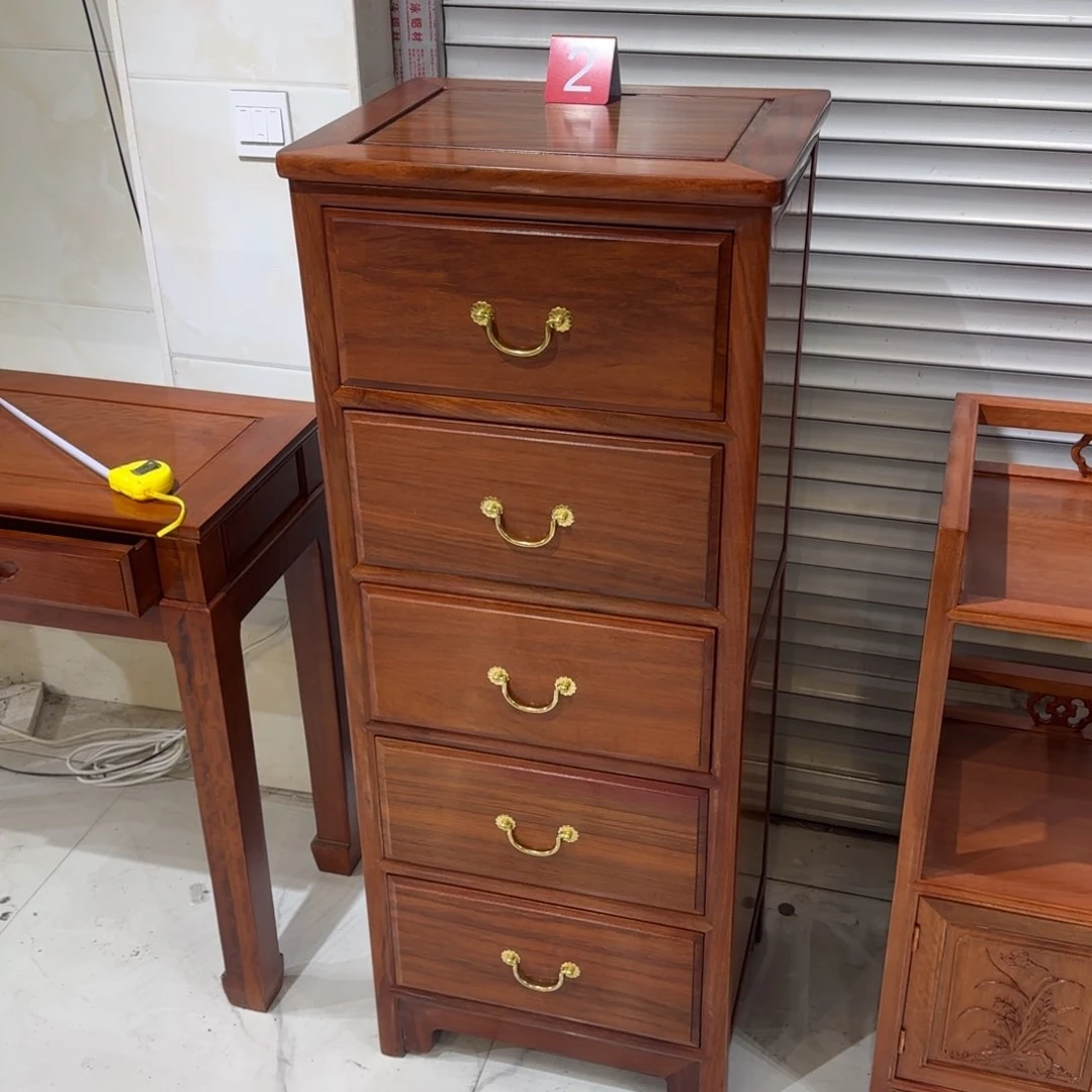 花梨木类成套家具鼎****司刚果花梨50✖️40高124斗柜