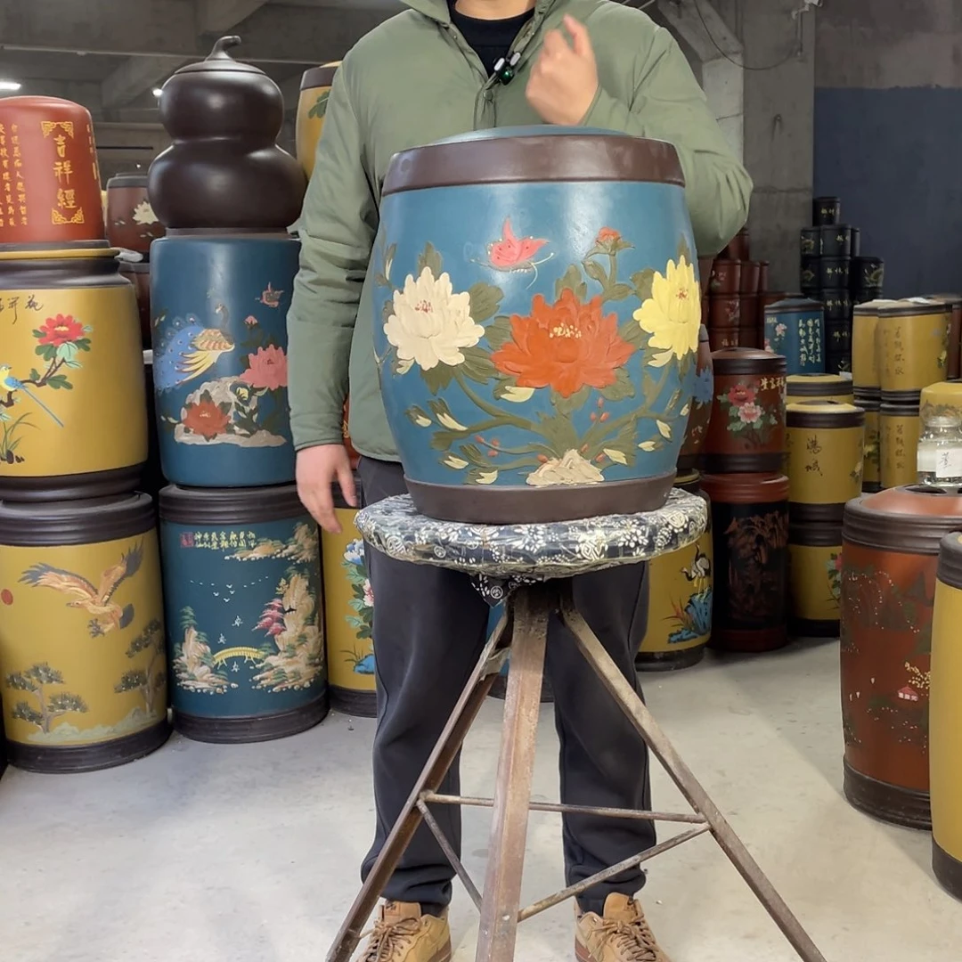 宜兴原矿紫砂茶叶罐