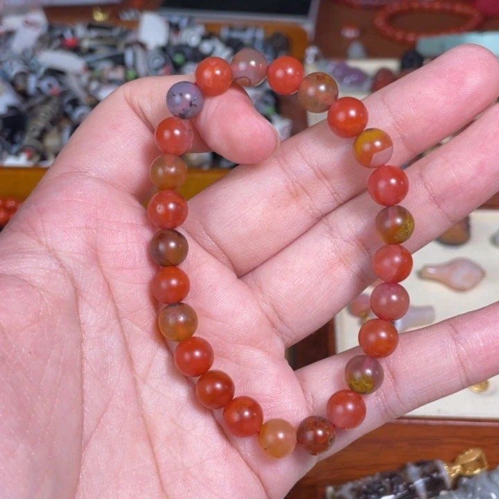 南红玛瑙未镶嵌颈饰73