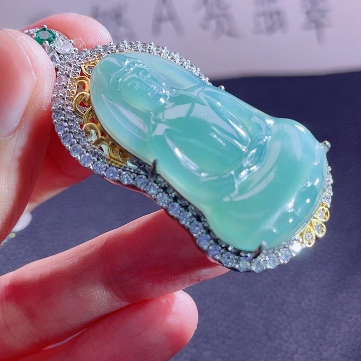 翡翠颈饰未镶嵌888888888