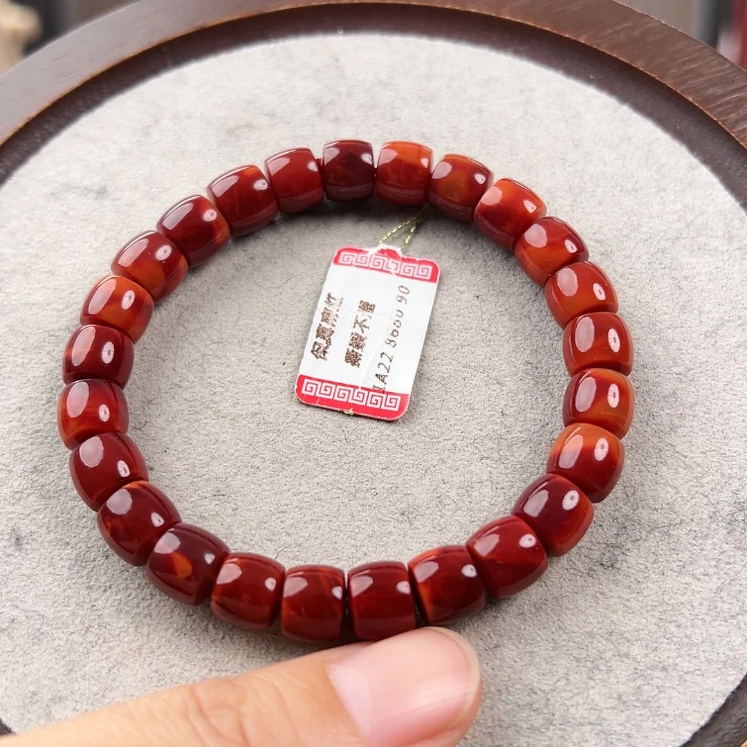 南红玛瑙手串未镶嵌