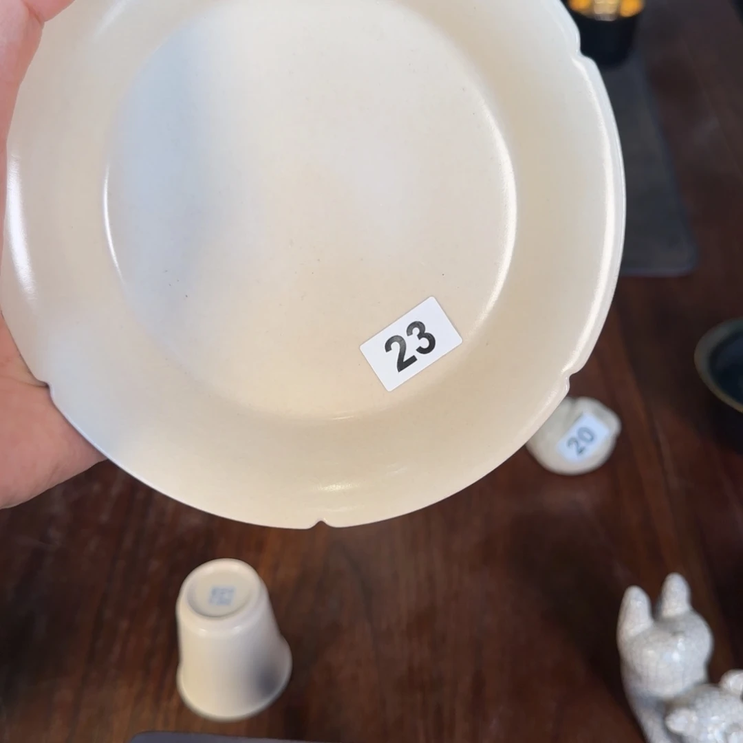 霖松堂高温白陶手工茶器