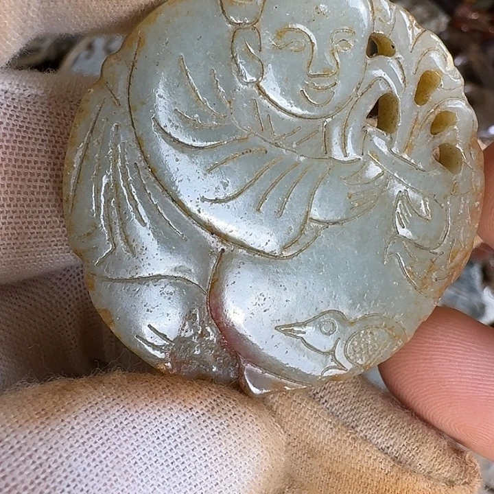 未镶嵌和田玉挂件