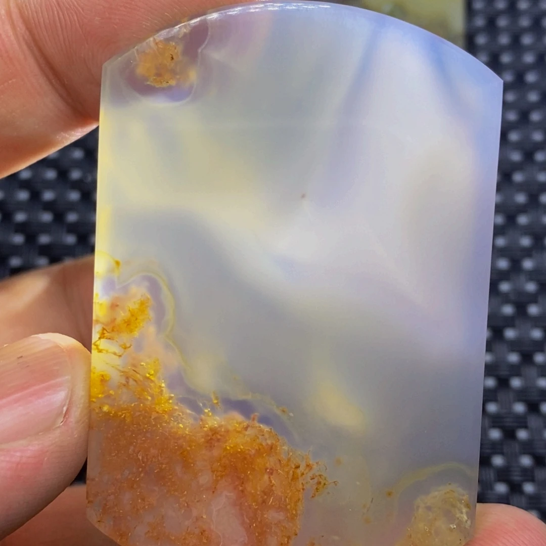 玛瑙/玉髓颈饰未镶嵌上**丹