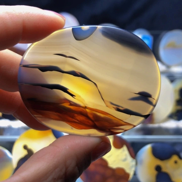 合金玛瑙/玉髓珠宝奇石67