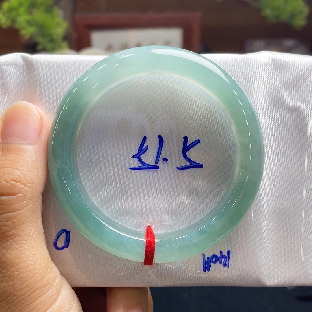 翡翠手镯未镶嵌11号 51+正圈 上新强推