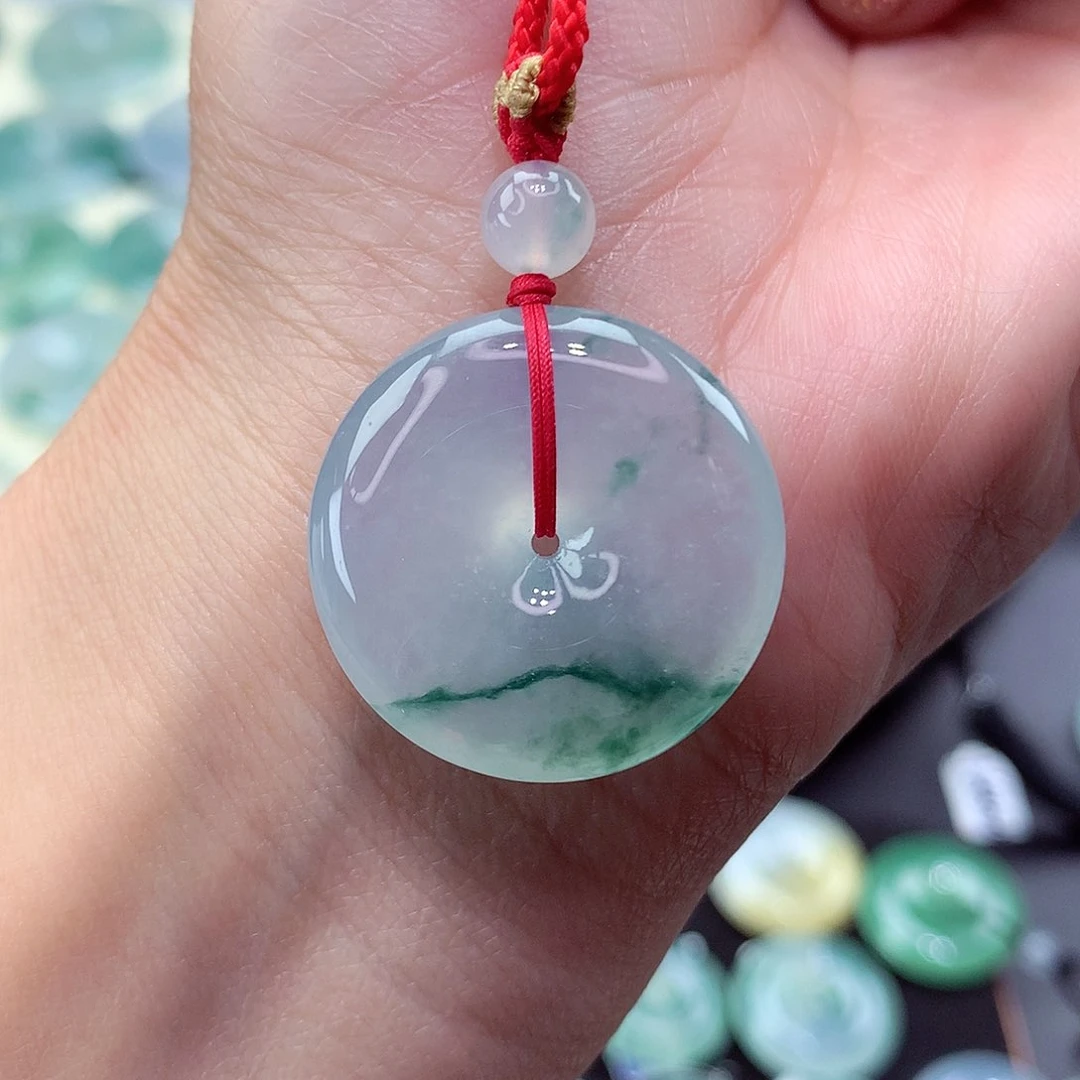 翡翠颈饰未镶嵌萬**意50尺寸25/6