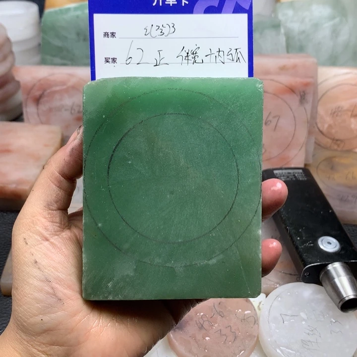 石英质玉手镯未镶嵌ε****з定制手镯