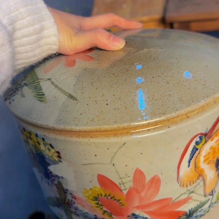 瓷片景德镇陶瓷手工手绘