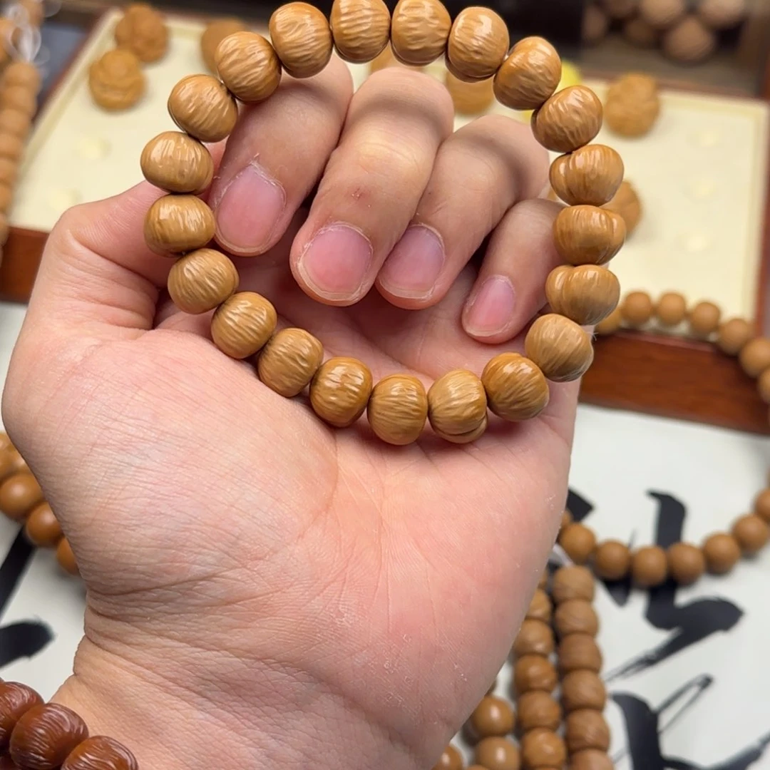 猴头核桃手串屁桃