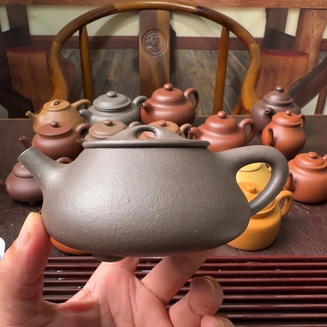 茶壶紫砂沙*粒全手工紫砂壶
