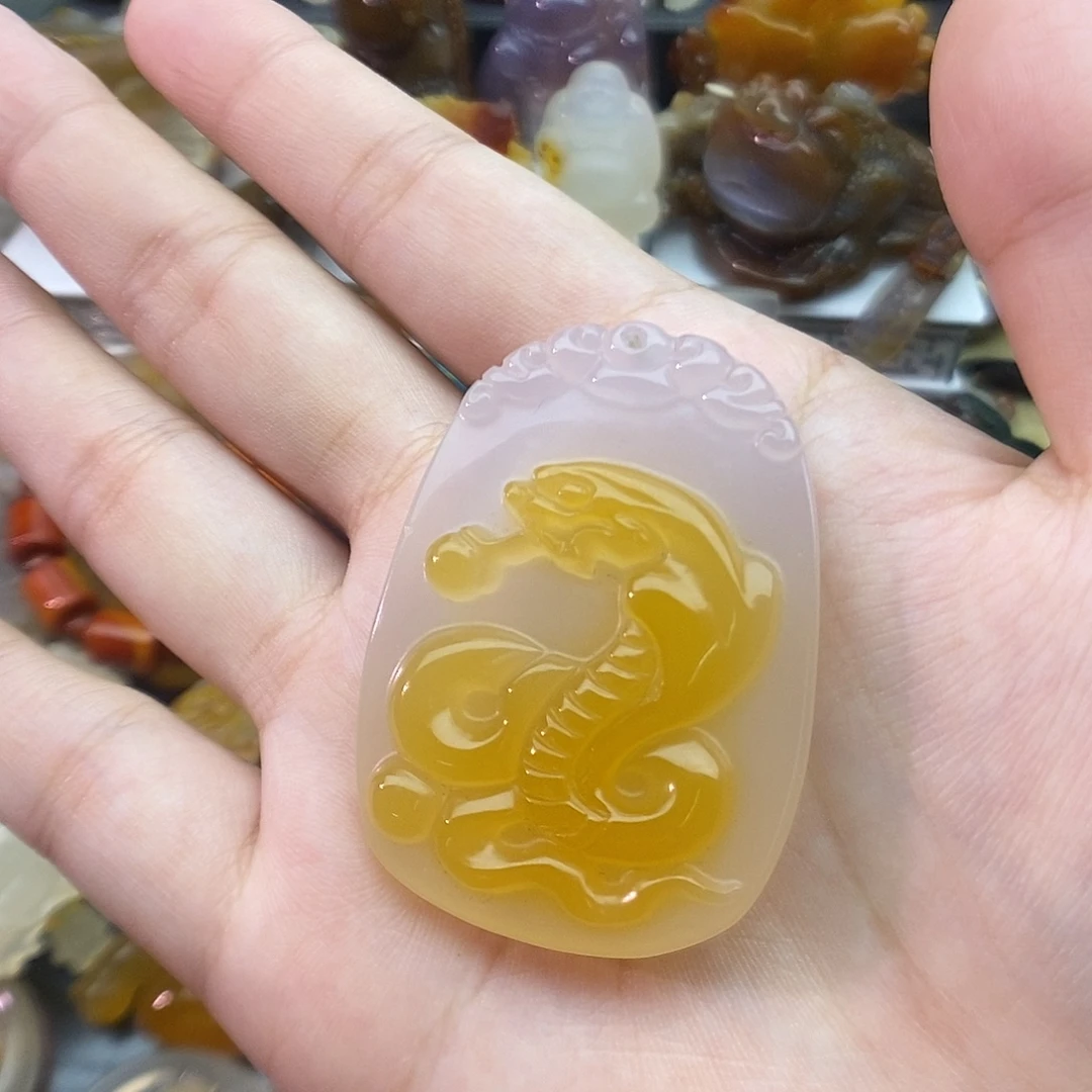玛瑙/玉髓未镶嵌颈饰