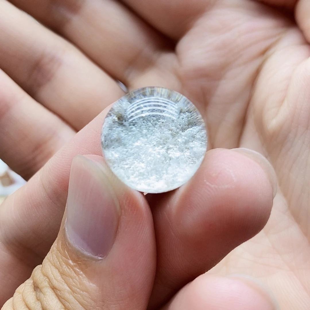 水晶珠宝半成品未镶嵌摆件