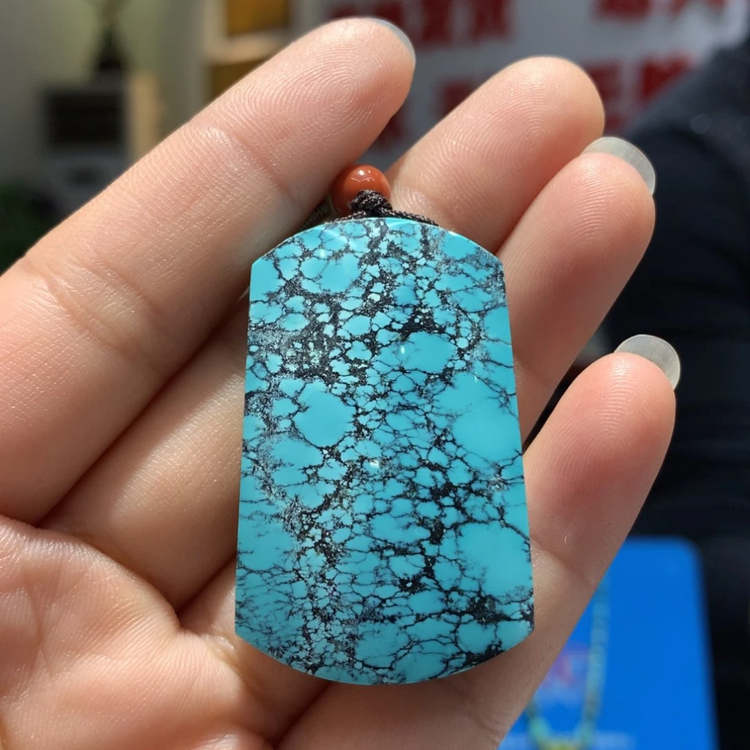 未镶嵌绿松石吊坠