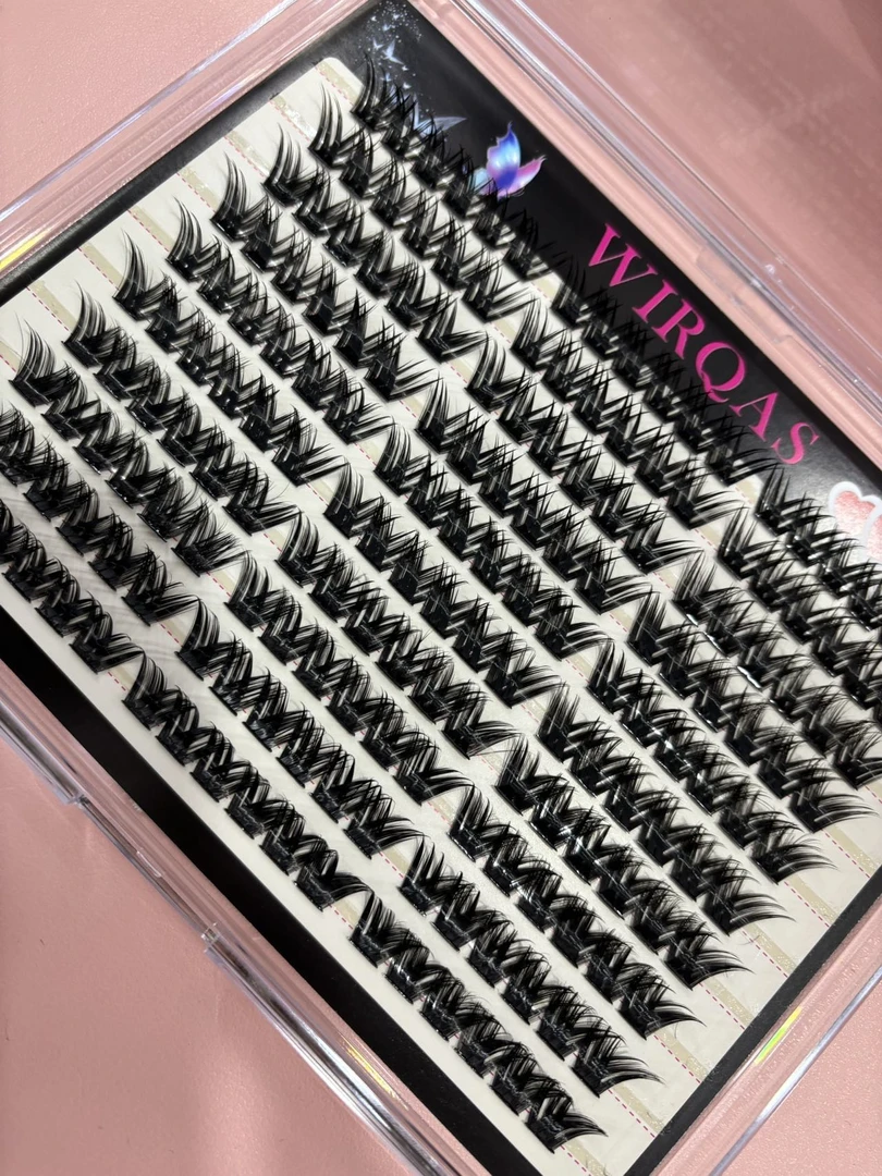 免胶大容量芭比小恶魔三部曲假睫毛柔软分段式适合新手