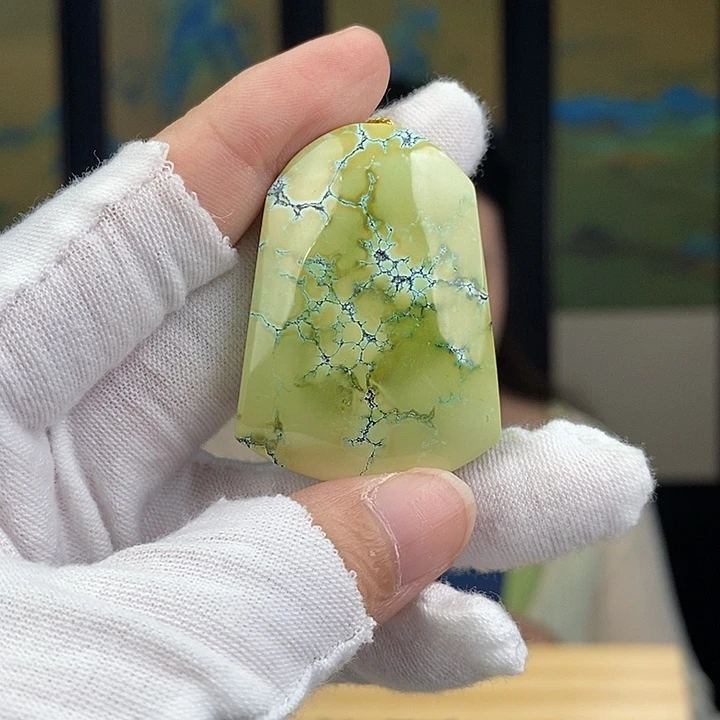 未镶嵌绿松石珠宝奇石