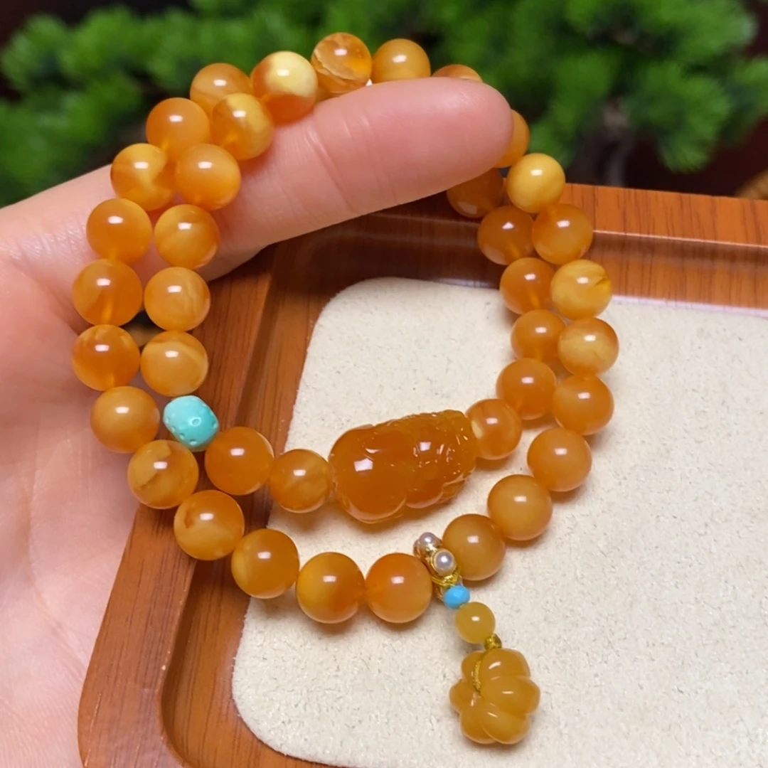 【闪购商品】手链蜜蜡未镶嵌手串
