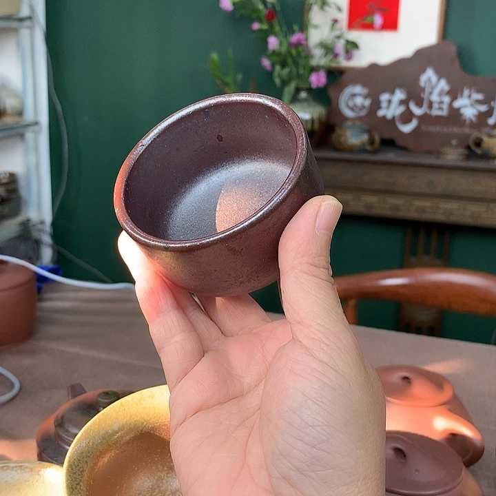 紫砂茶壶纯自然柴烧